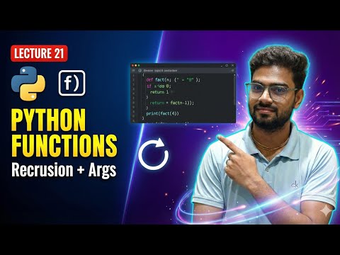 Python Functions Explained Built In User Defined Arguments Recursion