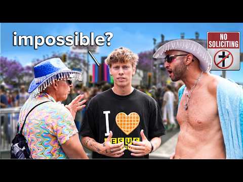 Street Preaching the Gospel At LGBTQ Pride Parade!