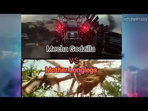 Mecha Godzilla vs Mother Longlegs / Who Win Comparison / Open it up #mechagodzilla #motherlonglegs