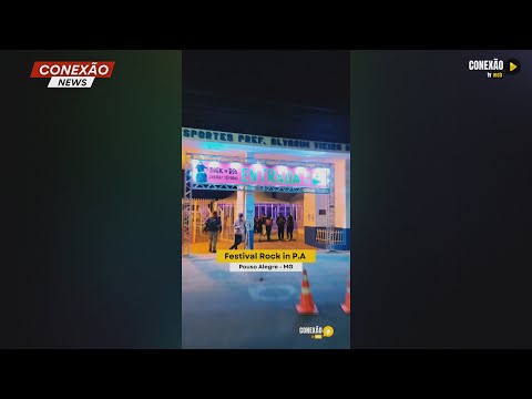 Vem passear pela 2ª edição do Festival Rock in P.A que iniciou nesta sexta-feira (14), e se estenderá até o sábado, dia 15 de julho em Pouso Alegre.