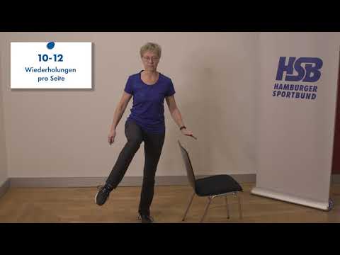 Fit im Alter - Zuhause aktiv (Teil 2 - KNIE FIT)