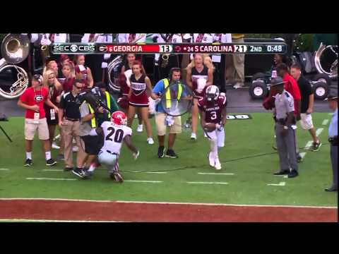2014 USC vs Georgia - Nick Jones 25 Yd Reception