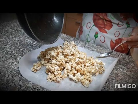 snak per ragazzi popcorn caramellati