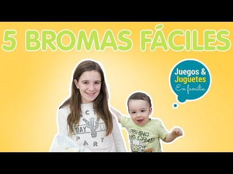 5 BROMAS FÁCILES Y GRACIOSAS PARA HACER CON NIÑOS // Juegos y Juguetes en familia