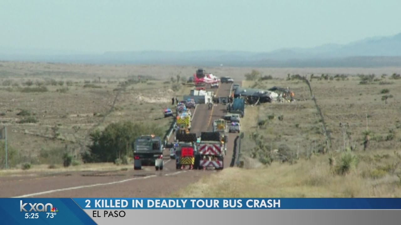 Band bus crash near El Paso