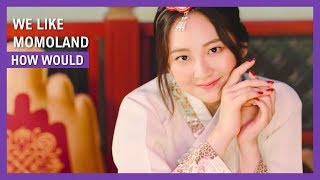 How would MOMOLAND sing We Like Line Distribution