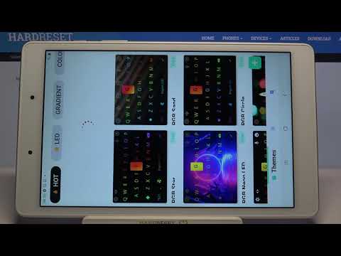 How to Download LED Keyboard on SAMSUNG Galaxy Tab A 8.0 - Apply LED Keyboard