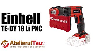 Einhell TE-DY 18 Li PXC - Masina de insurubat, 18 V, - Ah, valiza - Prezentare&Test in sarcina