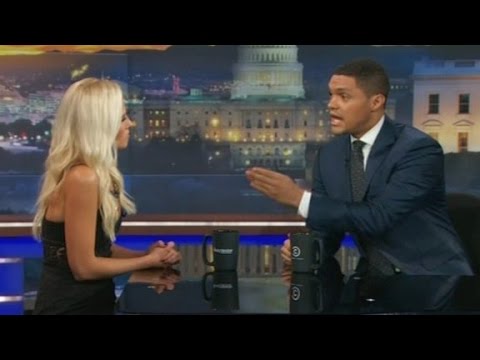 'Daily Show' host has fiery debate with guest