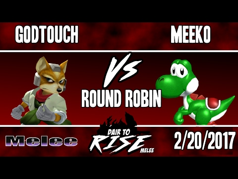 DtR 4 Melee Singles - UG | NPT GodTouch (Fox) vs Meeko (Yoshi) - DtR 4 Melee Singles