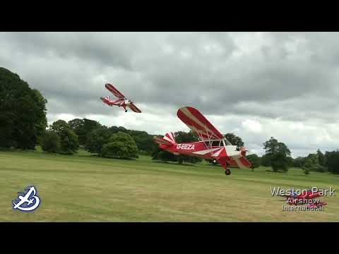 Giant Scale Cub Aerobatics! Az Aerosports Soars at Weston Park 2024