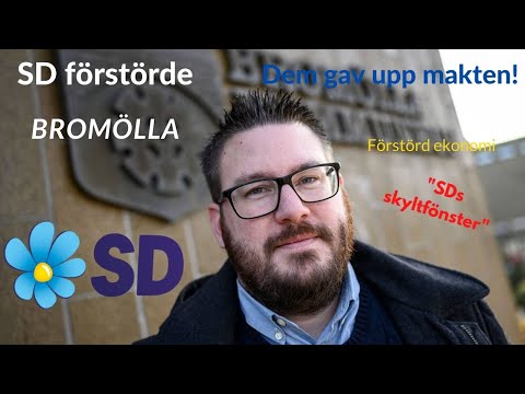 SD förstörde Bromölla