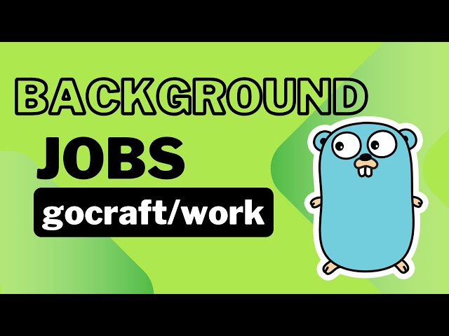 #37 Golang - Mastering Background Jobs in Go with gocraft/work · YtChopDev