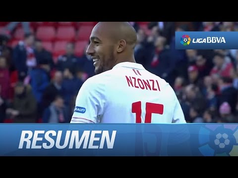Resumen de Sevilla FC (2-1) Málaga CF