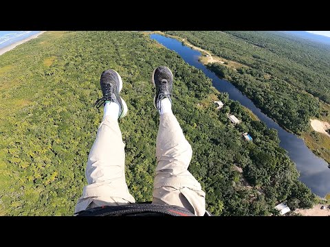 Voo 222 de Paramotor IKE Costa - Região de Itanháem e Peruíbe