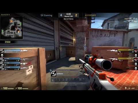 CS GO POV Demo SK coldzera 28/12 vs AVANGAR de inferno