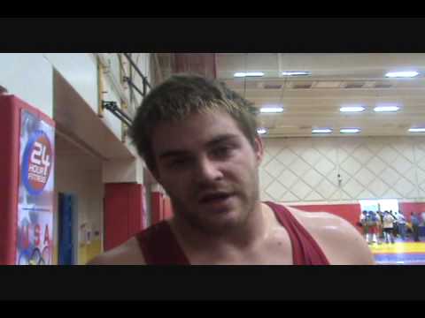 Chris Perry 84 kg freestyle champion FILA Junior World Team Trials