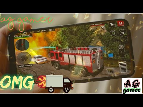 NY City FireFighter 2021 - Fire Truck Driving Rescues 3D - Android Gameplay