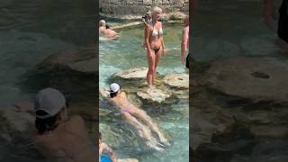 ☀️Magic Of The Cleopatra Pool Nice Pamukkale Turkey -Best Day? #cleopatra #pamukkale #pool
