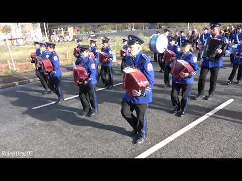 Legananny Accordion Band (No.1) @ UDR 2 Memorial Parade ~ Belfast ~ 22/02/2025  (4K)