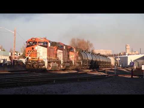Moffat Subdivision, Winter Park Express and BNSF and UP Manifest, March 18, 2017