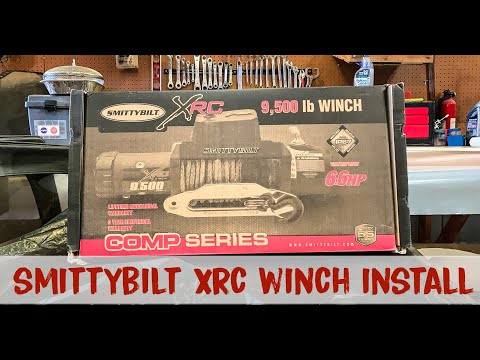 Smittybilt Gen 2 XRC 9500lb Winch install