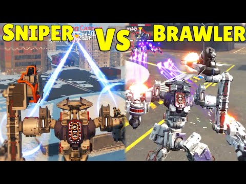 SNIPER Vs BRAWLER - What's better in Armor Attack?