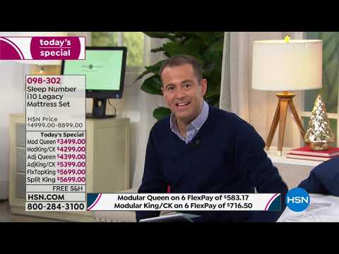 HSN | Sleep Number Mattresses 11.11.2018 - 12 AM
