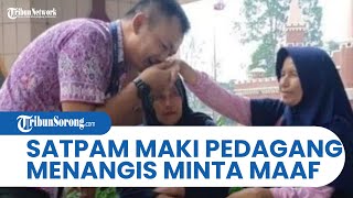 NASIB Satpam TMII yang Maki & Cengkram Tas Ibu Pedagang, Kini Minta Maaf Sambil Menangis