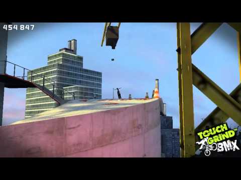 Bmx Iphone game  skyline - Touchgrind BMX