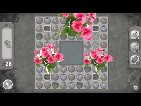 Gardenscapes flower level.gardenscapes game play level 51