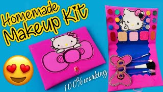 How to make makeup kit at home||Homemade makeup kit||Makeup kit kaise banaye||makeup||Sajal Malik