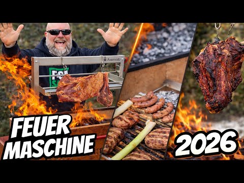 🔥 FEUERMASCHINE  Asamodo Brasa Corten im Fleischtest - 030 BBQ