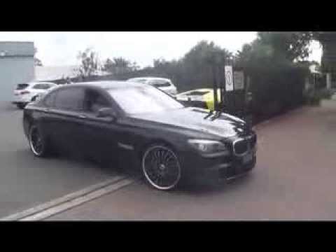 BMW 760LI V12 Biturbo Fast ACCELERATION + Start Up