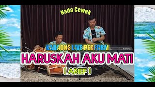 Download lagu Haruskah aku mati karaoke (Arief) nada cewek mp3 Download lagu Haruskah aku mati karaoke (Arief) nada cewek mp3