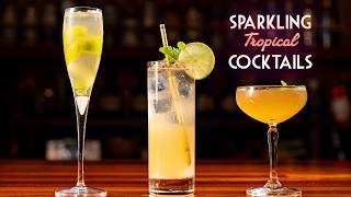 3 Sparkling Tropical Cocktails for the New Year