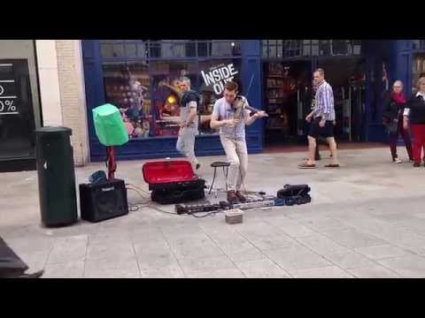 Instrumental Artist in the streets of Dublin - 19/07/15