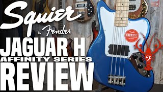 Video thumbnail for Squier Jaguar H Affinity Series - Budget Modders Rejoice! Fender delivered! - LowEndLobster Review by LowEndLobster