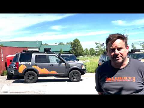 Land Rover LR3 Terrafirma coil conversion 2in lift install.
