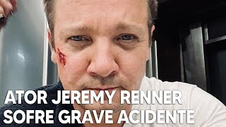 Ator Jeremy Renner, o Gavião Arqueiro dos 'Vingadores', sofre acidente e está em estado crítico