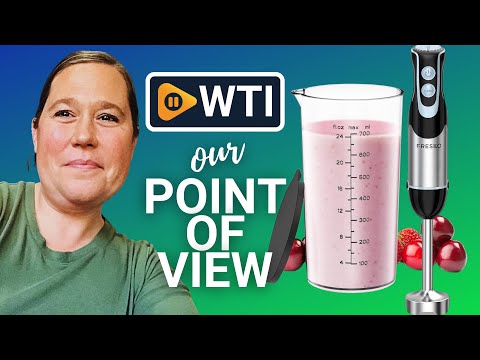 FRESKO Immersion Handheld Blender 500W with 700ml Beaker - WTI product video review