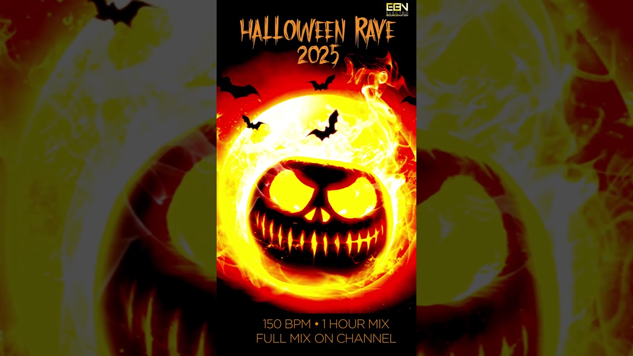 HALLOWEEN RAVE 2025 👻 | 150 BPM HARD TECHNO | FULL 1H MIX OUT NOW