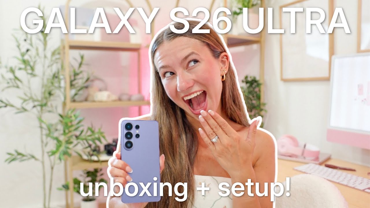 SAMSUNG GALAXY S26 ULTRA UNBOXING & testing the new features!