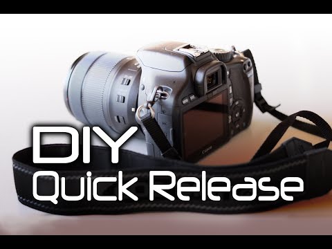 DIY quick release camera strap | QUICK TIP