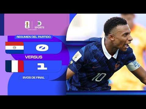 ملخص مباراة باراغواي ضد فرنسا بتاريخ 2026-07-04