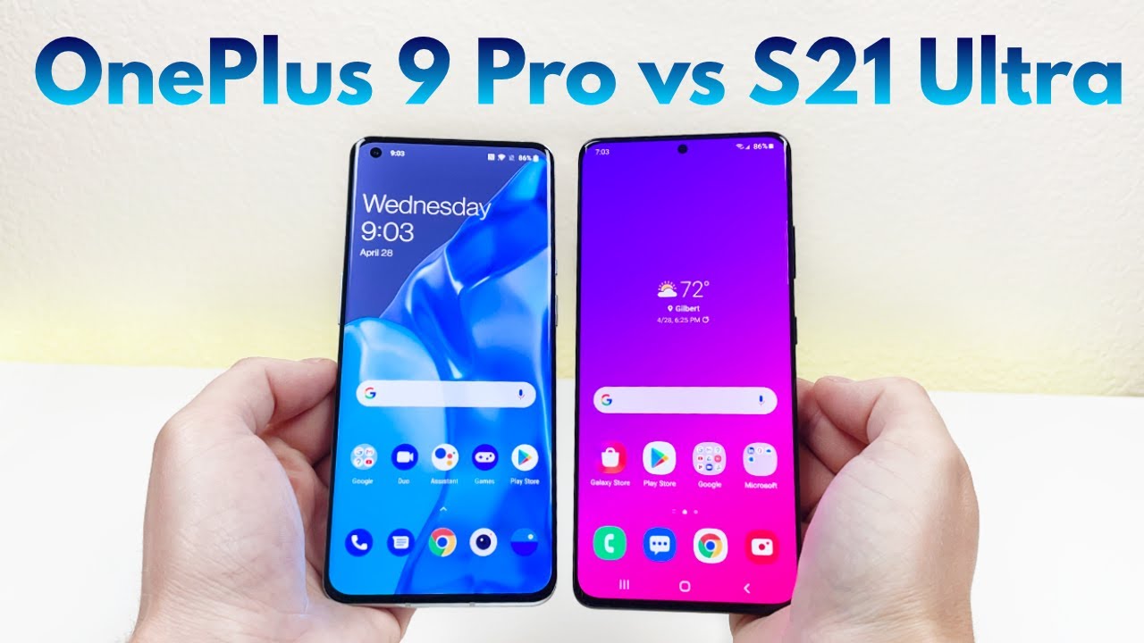 OnePlus 9 Pro vs Samsung Galaxy S21 Ultra - Who Will Win?