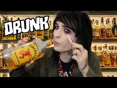 Emo Drunk Makeup Tutorial