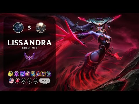 Lissandra Mid vs Pantheon - NA Master Patch 13.3