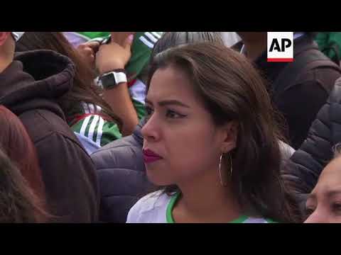 Mexico football fans agonize 3-0 loss to Sweden at WC