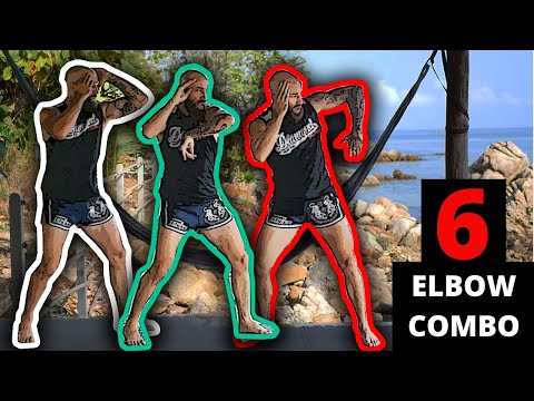 KILLER Elbow Combo - 6 Badass Muay Thai Elbow Strikes